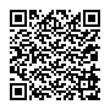 QR Code pour le numéro de téléphone +12014927804