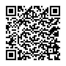 QR-код для номера телефона +12014928869