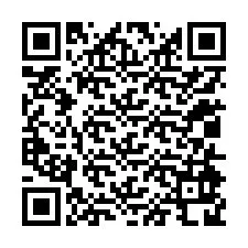 QR kód a telefonszámhoz +12014928870