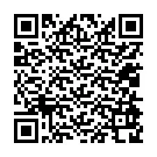 QR-koodi puhelinnumerolle +12014928873