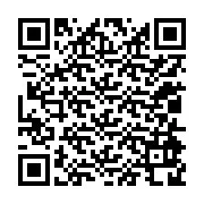 QR kód a telefonszámhoz +12014928874