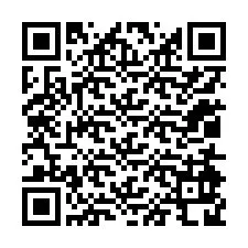 QR-koodi puhelinnumerolle +12014928885