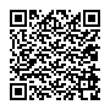 QR Code pour le numéro de téléphone +12014928886