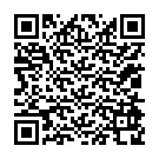 QR Code pour le numéro de téléphone +12014928891