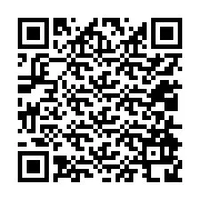 電話番号のQRコード +12014928973