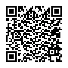 Código QR para número de teléfono +12014928977