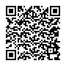 QR-koodi puhelinnumerolle +12014938256