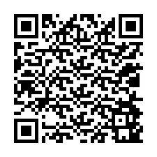 QR код за телефонен номер +12014941328