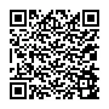 QR Code สำหรับหมายเลขโทรศัพท์ +12014942340