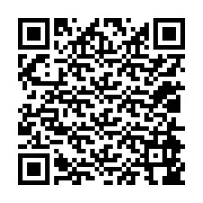 QR код за телефонен номер +12014946869