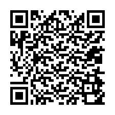 QR-код для номера телефона +12014950087