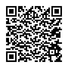 QR код за телефонен номер +12014954787