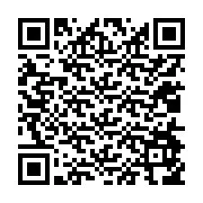 QR код за телефонен номер +12014956342