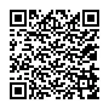 QR код за телефонен номер +12014956409