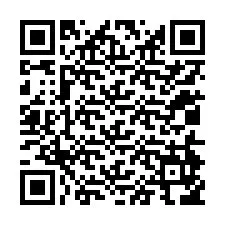 電話番号のQRコード +12014956410