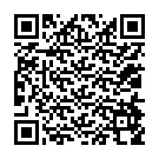 QR kód a telefonszámhoz +12014958609