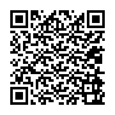 QR-код для номера телефона +12014962833