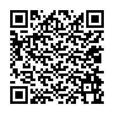 QR код за телефонен номер +12014964596