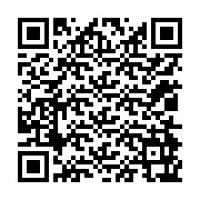 QR-koodi puhelinnumerolle +12014967491