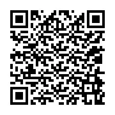 QR код за телефонен номер +12014969058