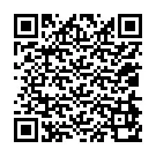 Código QR para número de telefone +12014970018