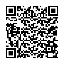 QR kód a telefonszámhoz +12014970019