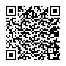 QR kód a telefonszámhoz +12014972183