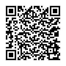 QR-koodi puhelinnumerolle +12014972184