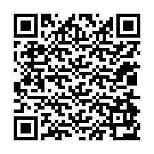 QR код за телефонен номер +12014972185