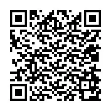 QR-koodi puhelinnumerolle +12014972186