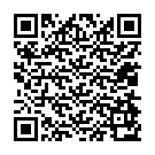 QR код за телефонен номер +12014972187