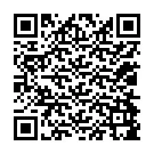 QR Code สำหรับหมายเลขโทรศัพท์ +12014985299