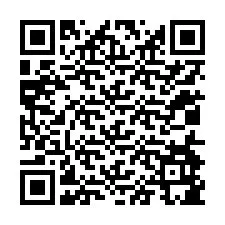 QR-код для номера телефона +12014985300