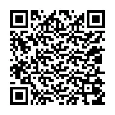 Código QR para número de teléfono +12015056068