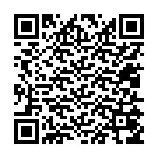 Código QR para número de teléfono +12015056073