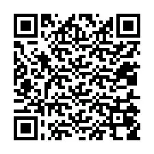 QR-koodi puhelinnumerolle +12015058003