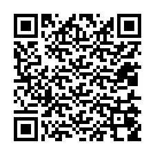 Código QR para número de teléfono +12015058007