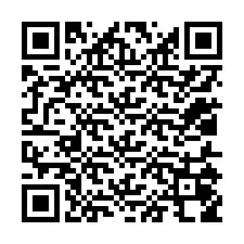 Código QR para número de teléfono +12015058009