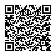 Código QR para número de teléfono +12015058788