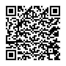 QR-koodi puhelinnumerolle +12015058789