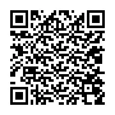 Código QR para número de teléfono +12015058792