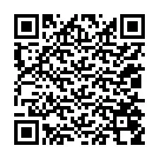 Código QR para número de teléfono +12015058794