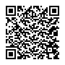 QR код за телефонен номер +12015058795