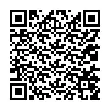 QR kód a telefonszámhoz +12015059702