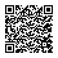 QR-koodi puhelinnumerolle +12015059706