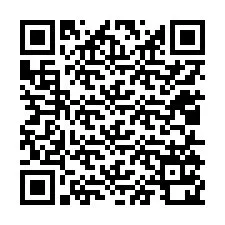 QR Code สำหรับหมายเลขโทรศัพท์ +12015120622