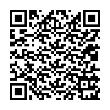 QR-koodi puhelinnumerolle +12015121452