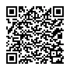 QR-koodi puhelinnumerolle +12015122191