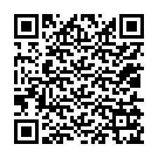 QR-koodi puhelinnumerolle +12015125419