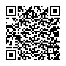 QR-koodi puhelinnumerolle +12015155672